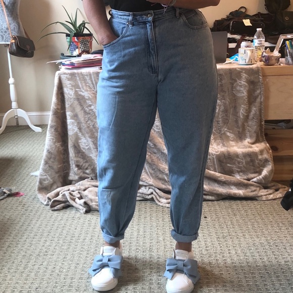 Vintage Liz Wear High Rise Mom Jeans Light - Picture 3 of 11